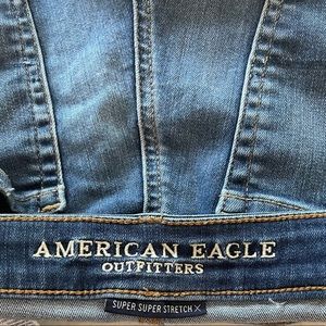 American eagle midi shorts